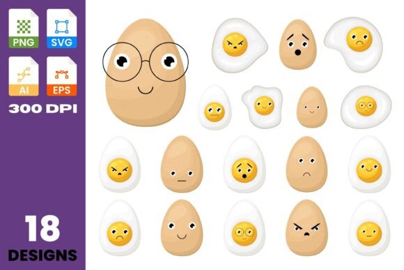 Cute Egg Clipart Sticker Set: A Designer’s Embroidery Review