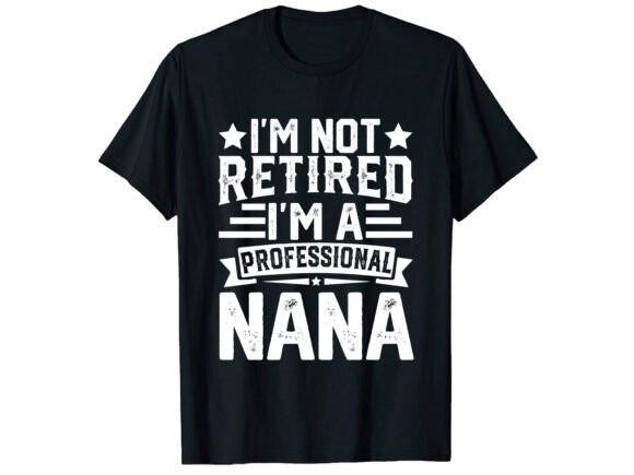 I m Not Retirement T-Shirt PNG SVG Review