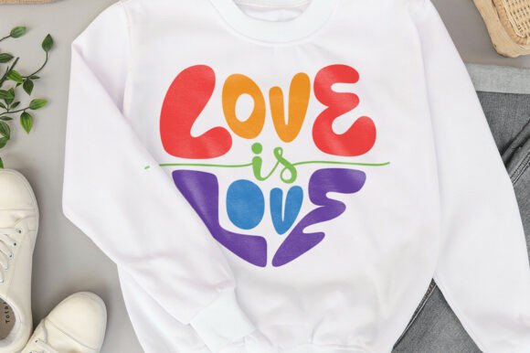Love is Love Heart Pride Svg Review