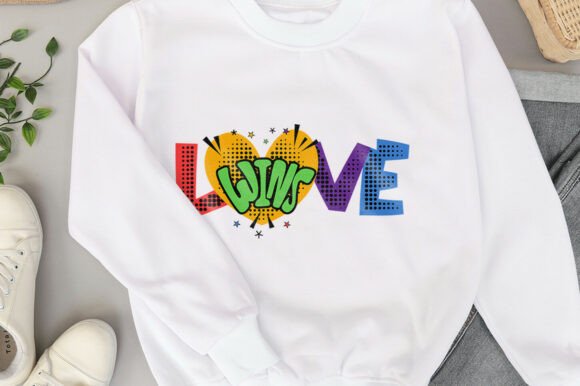 Love Wins Pride Retro Svg Design Review