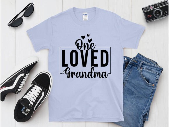 One Loved Grandma T-Shirt Design Review