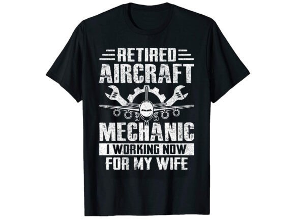 Retired Aircraft T-Shirt PNG SVG Review