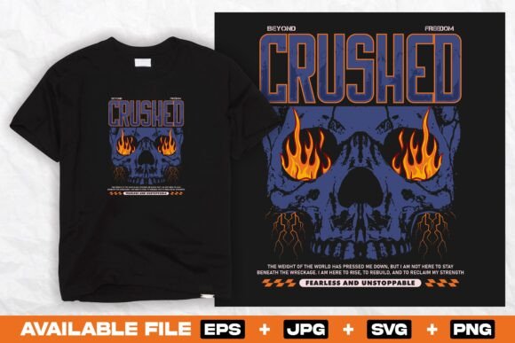 Skull Burning Urban Streetwear Design Review