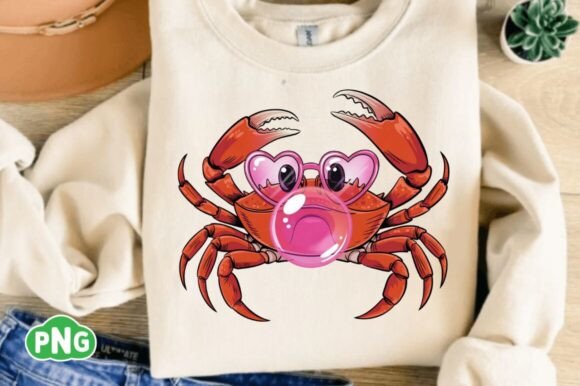 Summer Crab Png, Bubblegum Crab PNG Review