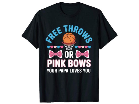 Throws Gender Reveal T-Shirt PNG SVG Review